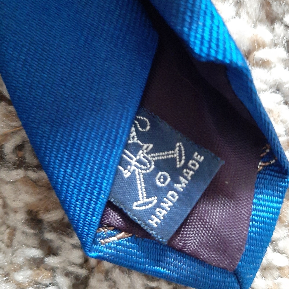 Blue Polo Pony Silk Tie - Polo Ralph Lauren - Picture 3 of 10